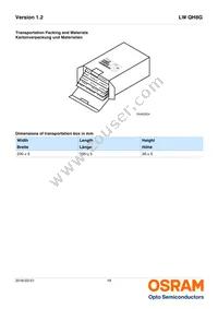 LW QH8G-Q2OO-3K5L-1 Datasheet Page 18