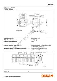 LW T676-N1P2-25-Z Datasheet Page 9