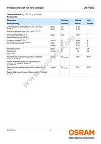 LW T6SC-T2V1-5K8L-Z Datasheet Page 4