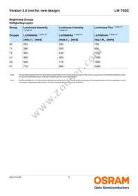 LW T6SC-T2V1-5K8L-Z Datasheet Page 5