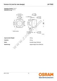 LW T6SC-T2V1-5K8L-Z Datasheet Page 13