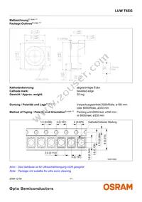 LW T6SG-V1AA-5K8L-Z Datasheet Page 11