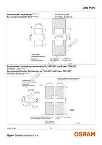 LW T6SG-V1AA-5K8L-Z Datasheet Page 12