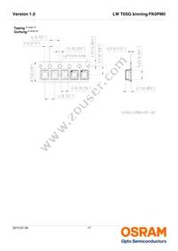 LW T6SG-V1AA-FK0KM0 Datasheet Page 17