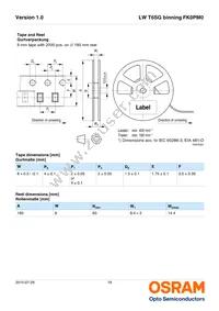 LW T6SG-V1AA-FK0KM0 Datasheet Page 18