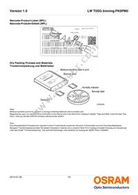 LW T6SG-V1AA-FK0KM0 Datasheet Page 19