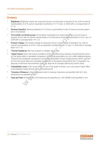 LW T6SH.CB-CZEY-FK0PM0-Z664-50-R18-Z Datasheet Page 23