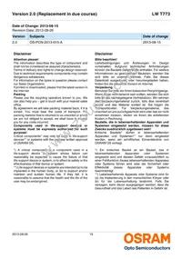 LW T773-P2R1-5K8L-Z Datasheet Page 19