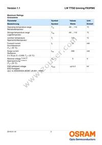 LW TTSD-U1V2-FK0PM0-36 Datasheet Page 3