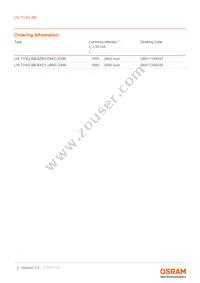 LW TVSG.BB-AZBY-JC-1-20-R18-Z-PRE Datasheet Page 2
