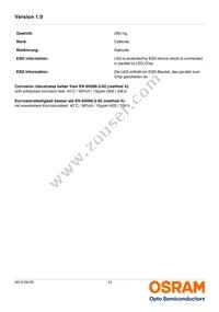 LW W5AM-KZLX-6K7L-0-350-R18-Z Datasheet Page 13