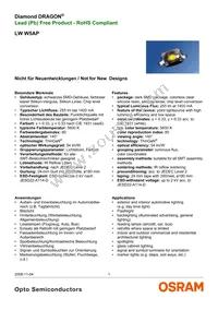 LW W5AP-LZMZ-5K8L-Z Datasheet Cover