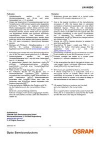 LW W5SG-GYHY-5K8L-Z Datasheet Page 17