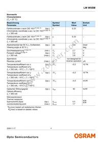 LW W5SM-HYJZ-5K8L-0-350-R18-Z Datasheet Page 4