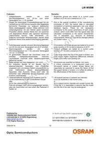 LW W5SM-HYJZ-5K8L-Z Datasheet Page 18