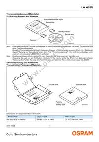 LW W5SN-KYLX-MKPL-48-700-R18-Z-SF Datasheet Page 17