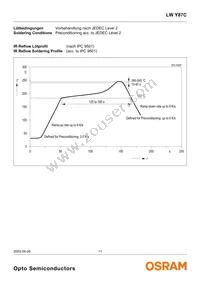 LW Y87C-T1U1-3C5D Datasheet Page 11