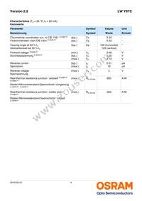 LW Y87C-T1U1-3K8L-Z Datasheet Page 4