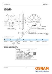 LW Y87C-T1U1-3K8L-Z Datasheet Page 17