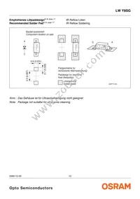 LW Y8SG-U1V1-3K6L-1-Z Datasheet Page 12