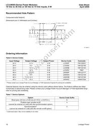 LW005F84 Datasheet Page 16