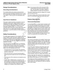 LW025F871 Datasheet Page 8