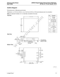 LW025F871 Datasheet Page 13