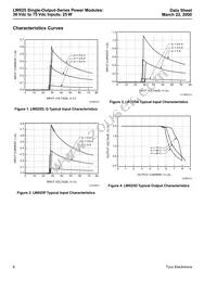 LW025G Datasheet Page 6