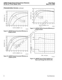 LW025G Datasheet Page 8