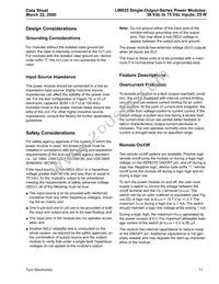 LW025G Datasheet Page 11