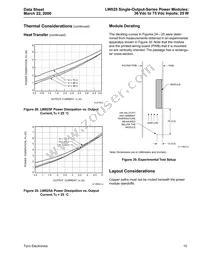 LW025G Datasheet Page 15