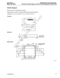 LW030A87 Datasheet Page 17