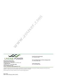 LW030A87 Datasheet Page 20