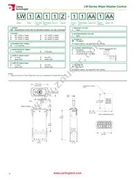 LW1A11Z-11AG100 Datasheet Page 2