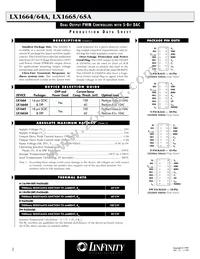LX1665CDW Datasheet Page 2