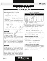 LX1668CPW Datasheet Page 13