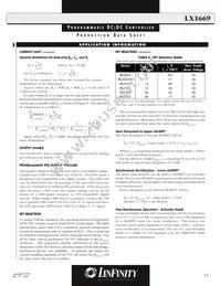 LX1669CD Datasheet Page 13