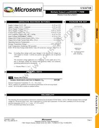 LX1671BCLQ-TR Datasheet Page 2