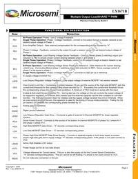 LX1671BCLQ-TR Datasheet Page 3