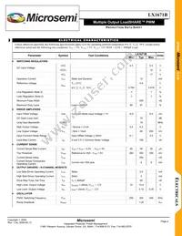 LX1671BCLQ-TR Datasheet Page 4