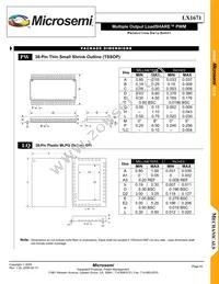 LX1671CPW Datasheet Page 20