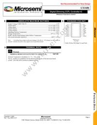 LX1686CPW Datasheet Page 2