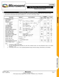 LX1918CLD-TR Datasheet Page 3