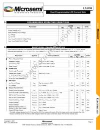 LX1990ILM Datasheet Page 3