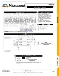 LX2203AILD-TR Datasheet Cover