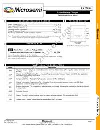 LX2203AILD-TR Datasheet Page 2