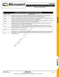 LX2205ILQ-TR Datasheet Page 3