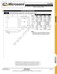 LX2205ILQ-TR Datasheet Page 14