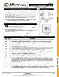 LX2207ILD Datasheet Page 2
