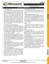 LX2208ILD-TR Datasheet Page 7